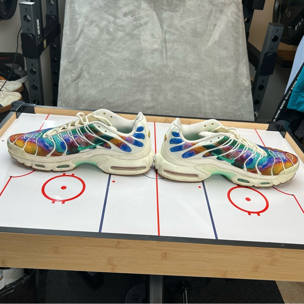 Nike Air Max Plus Tn Print Alternate Galaxy Mens 13 Colorful Sneakers AR1949-100 - Picture 16 of 16